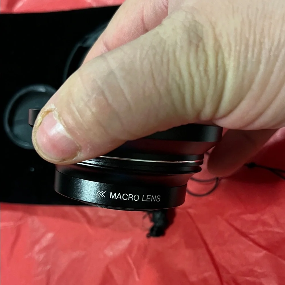 Full HD 0.36x Super Wide Angle Camera Lens - Black